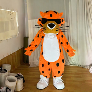 Funtoys CE chester ชุดมาสคอตเ<span class=keywords><strong>ส</strong></span>ือชีตาห์ชุดแฟนซีงา<span class=keywords><strong>น</strong></span>ตามเทศกาลคอ<span class=keywords><strong>ส</strong></span>เพลย์แฟนซี<span class=keywords><strong>ส</strong></span>ำหรับผู้ใหญ่ - Product Image 4