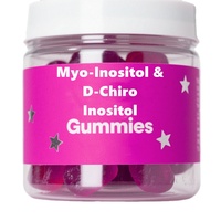 Compléments de fertilité pour femmes avec équilibre hormonal, bonbons gélifiés au myo-inositol, dosage de vitamines prénatales