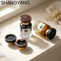 Bouteille diffuseur de parfum en verre vide de luxe pour cadeau, bureau, maison, avec logo personnalisé et boîte – Parfum volcanique
