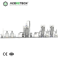 Sistem Deodorisasi Aceretech 500-2000kg/jam untuk Mesin Daur Ulang Granulator Plastik PMMA/PC/PS/PE/PP/PET dengan Pompa dan Mesin