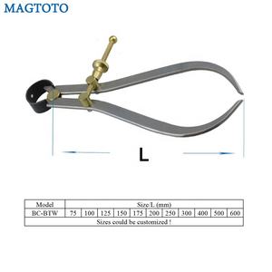 Calibrador de resorte exterior de pata plana con accesorios de cobre - Product Image 4