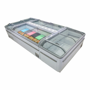 China Frozen Foods Display Sliding Glass Door Aht Cabination <b>Freezer</b> for Meat Shop 20ae Aht Island <b>Freezer</b> - Product Image 3