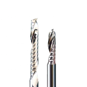 Jinchuan única flauta espiral final moinho 3.175mm 4mm ferramentas de corte para acrílico PVC venda quente CNC máquina cortador <span class=keywords><strong>router</strong></span> bit ODM OEM - Product Image 6