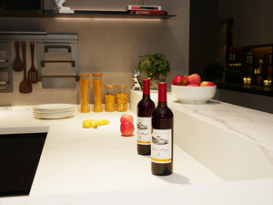 Stile di Design Moderno e minimalista Grigio Scuro di Colore Melamina Materiale <span class=keywords><strong>Economico</strong></span> di Legno Armadio Da Cucina - Product Image 5