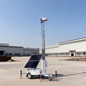 Remorque <span class=keywords><strong>de</strong></span> caméra <span class=keywords><strong>de</strong></span> surveillance mobile pour parking avec deux <span class=keywords><strong>panneaux</strong></span> <span class=keywords><strong>solaires</strong></span> <span class=keywords><strong>de</strong></span> 450W <span class=keywords><strong>à</strong></span> <span class=keywords><strong>vendre</strong></span> - Product Image 1