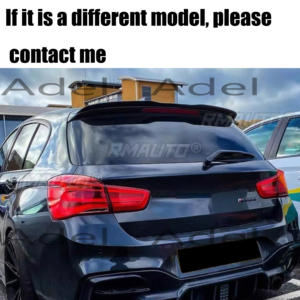 Aileron de toit arrière pour BMW Série 1 F20 F21 116i 120i 118i M135i 2011-2020, en ABS, pour hayon, bandes décoratives d'aileron de voiture - Product Image 2