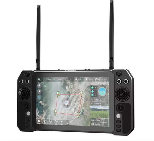 Original Skydroid H30 16-Channel 50km 1.4GHz 2.4GHz 800MHz Digital Video Transmission RC FPV Drone Control Remote Black