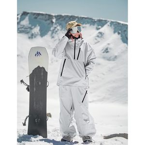 Pantalons de ski amples pour homme et femme, imperméables 15K 10K, respirants, 3 poches, pour le ski et les sports de neige - Product Image 4