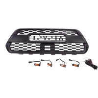 MARVELAND Grille avant LED noire de haute qualité pour une installation facile, amélioration tout-terrain pour TOYOTA TACOMA 2016-2023