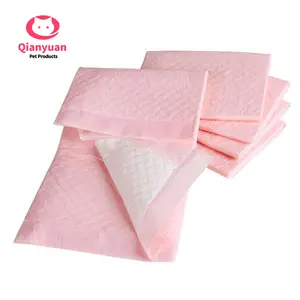 factory supply oem disposable pet training pad diaper pet sheets disposable urine absorbent pet pee pad with different sizes