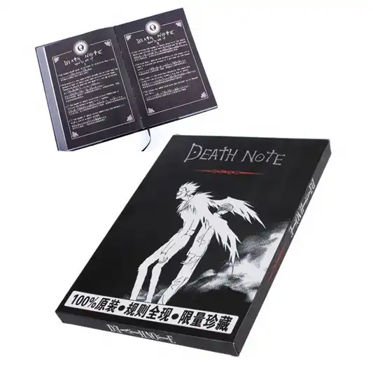 Death Note book Lovely Fashion Anime Theme Death Note Cosplay Notebook New  School Large Writing Journal