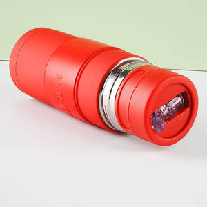 Stock 500ML Argentina Yerba Mate Cup Automate Termo Flask Para Mate Todo En <span class=keywords><strong>uno</strong></span> Acero inoxidable Negro Yerba Mate Kit para viajes - Product Image 4