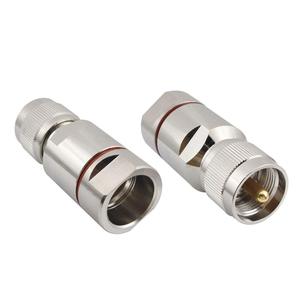 Andrew สาย heliax RF <span class=keywords><strong>PL</strong></span>-259 UHF ตัวผู้1/2นิ้วตัวเชื่อมต่อลูกฟูกทองแดงมาตรฐาน - Product Image 2