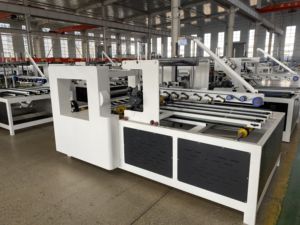 Tốc Độ Cao Tự Động Sóng Hộp Carton Thư Mục Gluer Và Stitch Máy <span class=keywords><strong>Stapler</strong></span> - Product Image 6