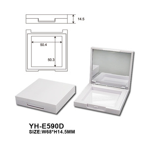 Square ABS Empty Plastic Eye Shadow Palette <b>Compact</b> <b>Mirror</b> and Blush Box Packaging for Eyebrow and Eyeshadow <b>Compacts</b> Make-up - Product Image 6