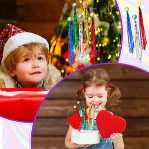 Diverse Kleuren Komeetballen Rubber Veerkrachtige Ballen Bulk Kleurrijke Slingers Minibal Met Staart Voor Verjaardagsfeestartikelen - Product Image 6