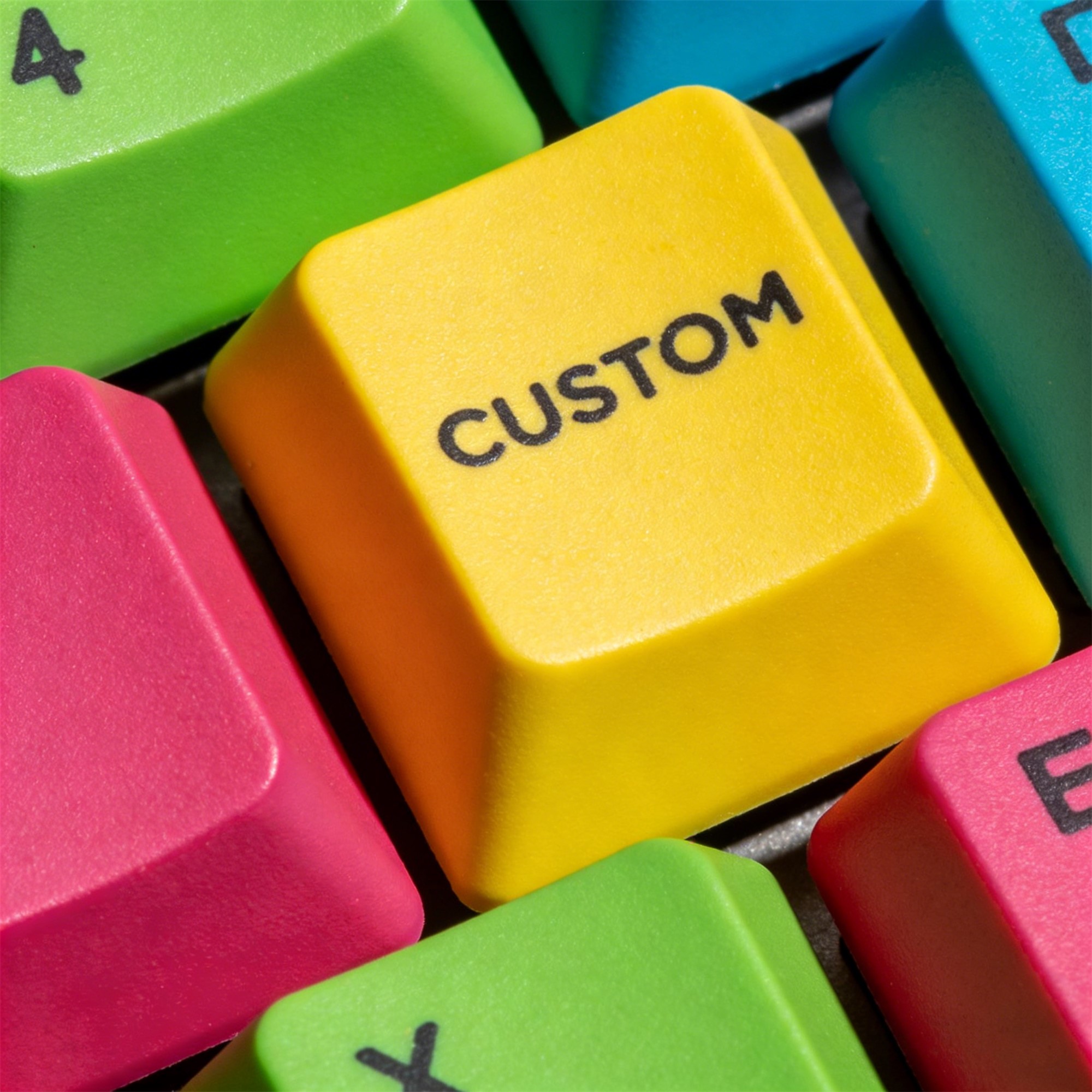 Capuchons de touches par sublimation