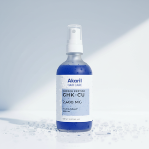 Sérum capillaire et cuir chevelu bio végétalien au cuivre GHK-CU 2400mg 60ml – Nourrissant en profondeur, réparateur et brillant - Product Image 6