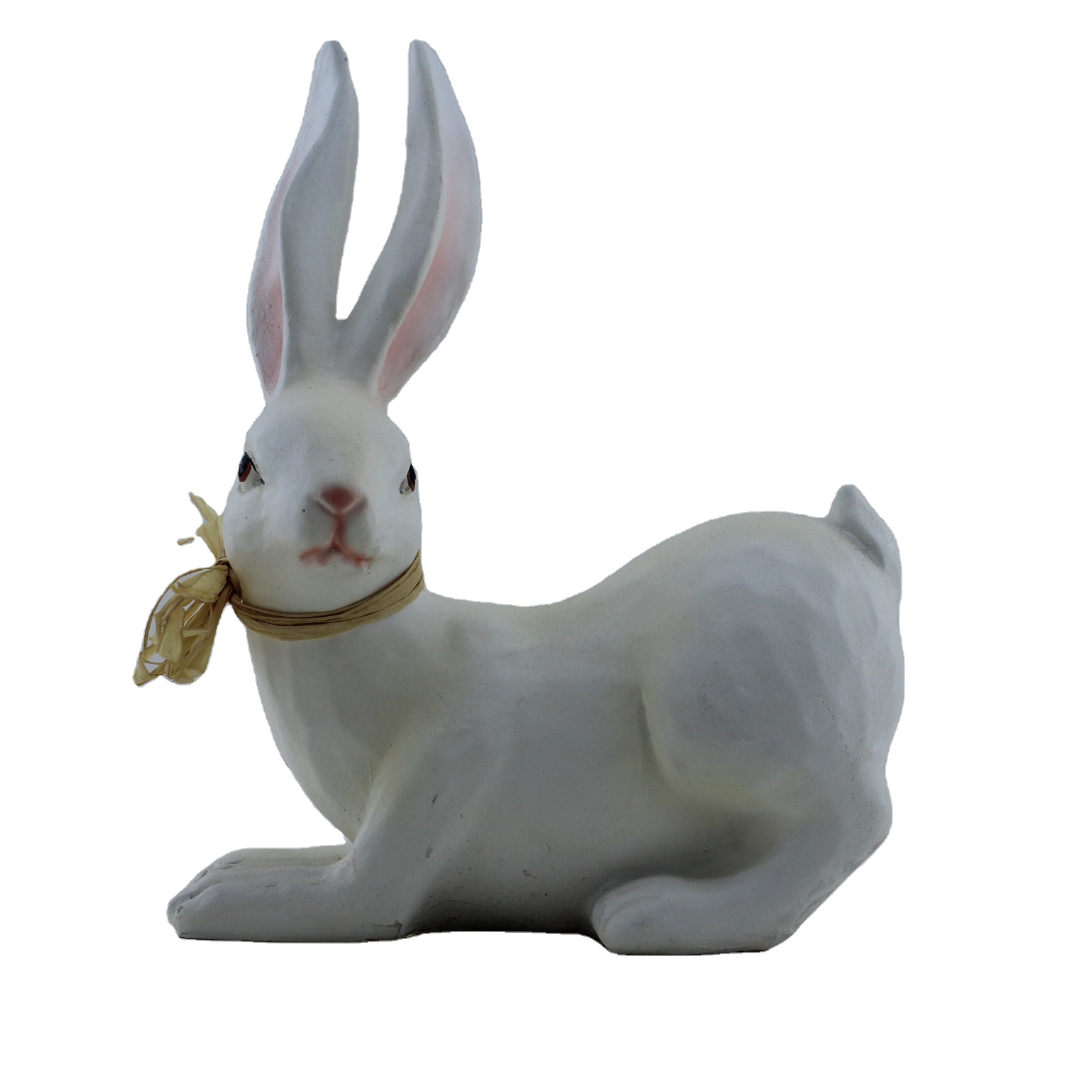 Оптовая продажа, весенний Пасхальный кролик, полимерные поделки, фигурки кроликов, домашние украшения, настольное праздничное украшение, домашний декор для продажи