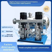Ensemble de pompes de surpression et de stabilisation de pression pour unité d'alimentation en eau sans pression négative Shanghai Nanquan