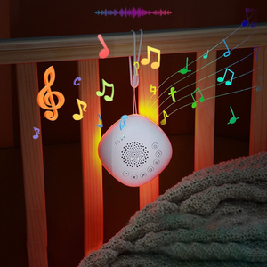 Batería <span class=keywords><strong>de</strong></span> larga duración, carga USB portátil, luz nocturna ABS <span class=keywords><strong>de</strong></span> 2,5 W con máquina <span class=keywords><strong>de</strong></span> ruido blanco, función <span class=keywords><strong>de</strong></span> sincronización <span class=keywords><strong>de</strong></span> 3 niveles <span class=keywords><strong>para</strong></span> dormitorio - Product Image 1