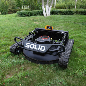 Miễn phí vận chuyển điều khiển từ xa máy cắt cỏ tùy chỉnh Zero lần lượt Máy cắt 1100mm <span class=keywords><strong>Robot</strong></span> Máy cắt cỏ - Product Image 3