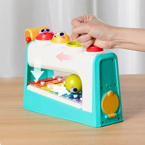 2024 Musical bébé sensoriel Montessori jouets arc-en-ciel 8 tons <span class=keywords><strong>Xylophone</strong></span> jeu pour bébé - Product Image 3