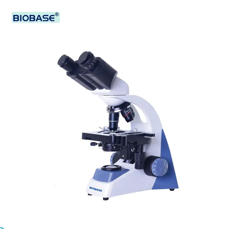 Biobase-microscopio económico para laboratorio, binocular sin compensación, para la cabeza, para la investigación