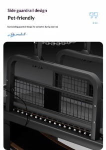 Caminadora Manual para Perros Grandes, Silenciosa y Ajustable, Máquina para Correr en Interiores para Ejercicio y Entrenamiento de Pitbulls - Product Image 6