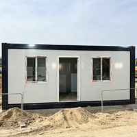 Maison conteneur pliable, usine chinoise, bâtiment de bureau préfabriqué, installation rapide, hôtel, appartement, villa, design éclectique, garantie de 3 ans