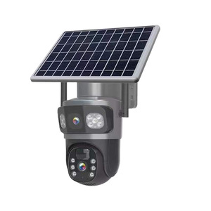 Cámara Solar V380Pro 4G, Impermeable, para Exteriores, con Doble Lente PTZ, Visión Nocturna, Monitor de Seguridad - Product Image 5