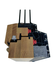 Penjoy hiện đại Ba kính cường lực cửa sổ nhà thụ động đôi kính xoay phong cách khung gỗ thép không gỉ ngang - Product Image 5