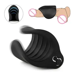 Palmare elettrico prolungare la resistenza 10 modalità di vibrazione vibratore del pene masturbatore masturbazione maschile per uomo