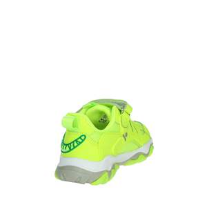 รองเท้าผ้าใบเด็กบูล บอยส์ ดีไซน์ไดโนเสาร์สีเหลืองเรืองแสง รองเท้ากีฬา - Product Image 3