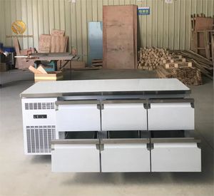 Refrigerador comercial banco de trabajo <span class=keywords><strong>restaurante</strong></span> Bar refrigerador debajo del mostrador cajón enfriador de almacenamiento - Product Image 3