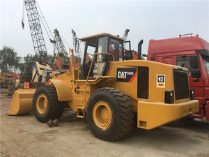 Usado CAT 966H 6 Ton Motor Powered Wheel Loader 2020 Modelo 23800kg Peso de la máquina Buen estado Alta calidad para la venta Shanghai - Product Image 3