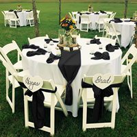 Nœuds de chaise en satin universels pour housses de chaise, idéaux pour réceptions de mariage, restaurants, événements, banquets, fêtes, hôtels