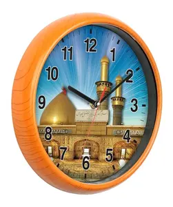 Horloge murale d'intérieur pour prière Azan islamique, en plastique, décoration pour la maison, nouveauté