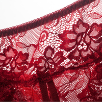 Grande Taille Culotte Sexy Tentation Féminine Entrejambe Ouvert Dentelle Chaude Lingerie Sexy Grande Taille Multi-Érotique String Tangas