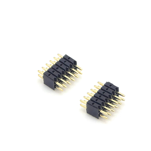 ขั้วต่อพินเฮดเดอร์แบบแถวคู่ ระยะพิทช์ 1.27 มม. แบบตรง AU1.0 H3.0 มม. 2*6P - Product Image 1