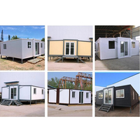 Kit d'espace confortable maison mobile à faible impact installation facile structure en acier cadre conteneur maison