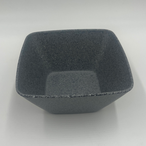 Bol carré en mélamine gris granité de 5,5 pouces, bol carré en mélamine à coins arrondis pour le service de la nourriture dans les restaurants asiatiques - Product Image 2