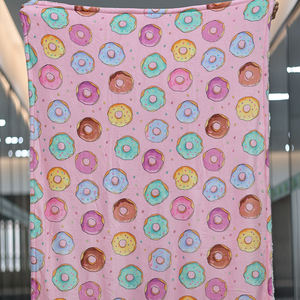 ผ้าห่มสัตว์เลี้ยงปรับแต่งได้ผ้าห่มสุนัขเชอร์ปานุ่มพิมพ์ลายเปล่าผ้าซับลิเมชันที่น่ารักสำหรับสุนัข - Product Image 5