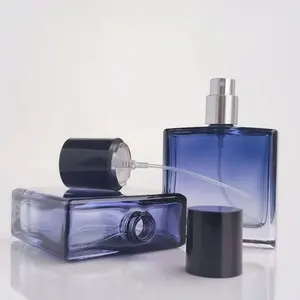 Botol Parfum Pilihan 30Ml 50Ml Botol Kaca Persegi Panjang Botol Kaca Parfum