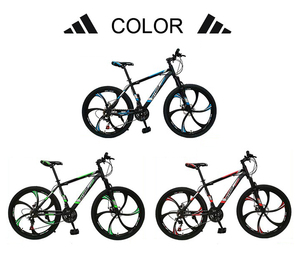 Bicicleta de Montaña Argentina Bicystar 2026, Gran Oferta, Acero con Alto Contenido de Carbono, Frenos de Disco, 26 Pulgadas, 24 Velocidades, Ligera, para Adultos - Product Image 1