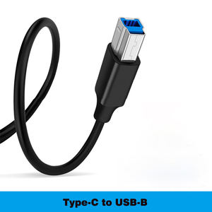 Câble de transmission haute vitesse <span class=keywords><strong>USB</strong></span> 3.0 Type C <span class=keywords><strong>vers</strong></span> <span class=keywords><strong>USB</strong></span> <span class=keywords><strong>B</strong></span> Câble <span class=keywords><strong>USB</strong></span> C- <span class=keywords><strong>B</strong></span> pour imprimante Scanner - Product Image 3