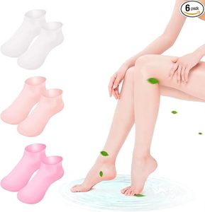 Fabricants de chaussettes en silicone pour soins des pieds, gel hydratant pour les pieds, soin des talons, pour femmes, 2026 - Product Image 1