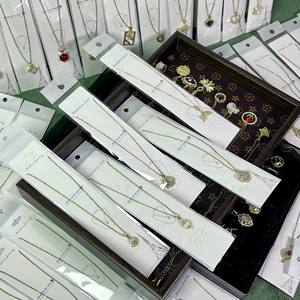 Colliers et pendentifs unisexes tendance en titane et acier inoxydable, vente en gros, pas cher, bijoux fantaisie, cadeaux - Product Image 1