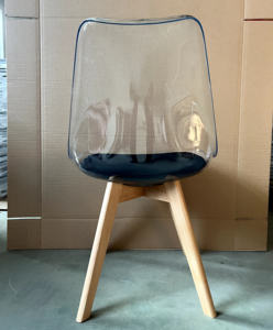 Precio barato diseño nórdico Interior Exterior silla tapizada transparente PP plástico <span class=keywords><strong>tulip</strong></span>án <span class=keywords><strong>sillas</strong></span> de comedor - Product Image 4