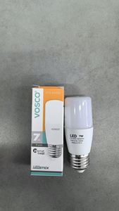 Bombillas LED Regulables AC200-250V 3CCT 7W 9W 12W 100 Lúmenes Ra>80 PF>0.5, Bombilla LED Delgada Tipo T de Aluminio y Plástico, Forma Cilíndrica - Product Image 4